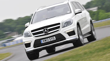 Mercedes GL63 AMG cornering
