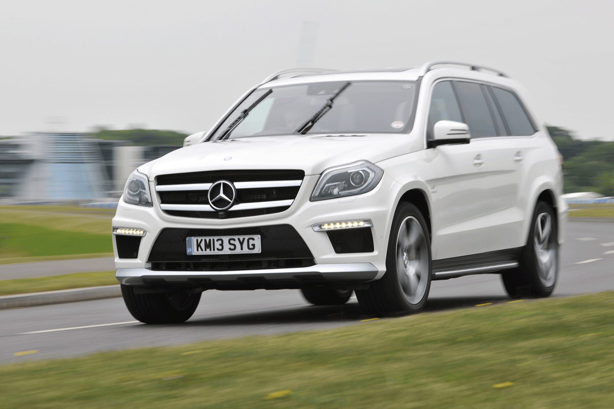 Mercedes GL63 AMG front tracking