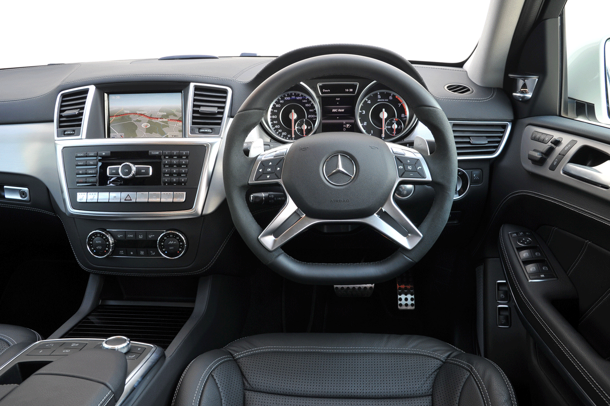 Mercedes GL63 AMG interior