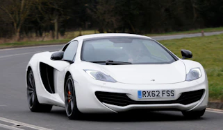 McLaren 12C Spider front cornering