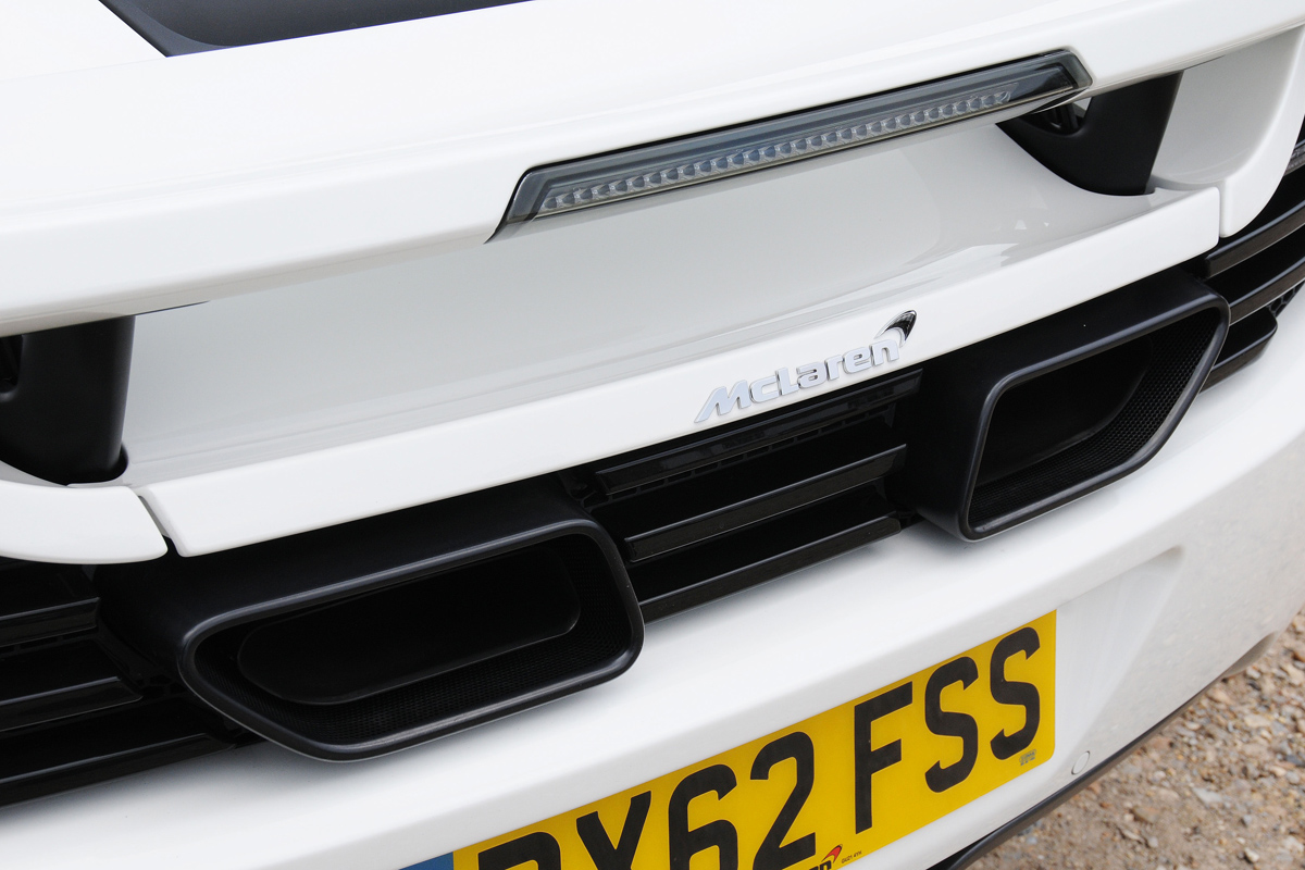 McLaren 12C Spider rear detail