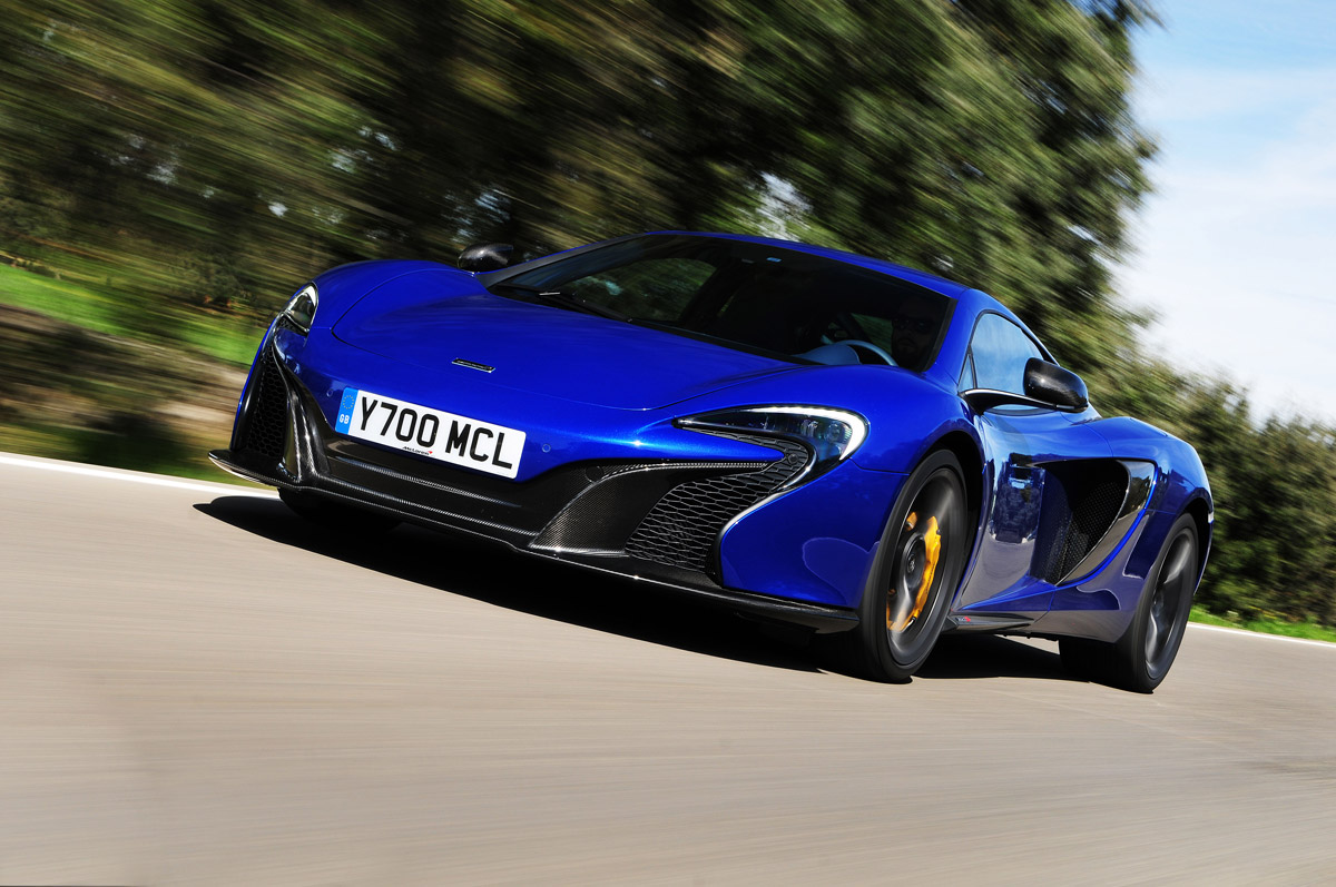 McLaren 650S action