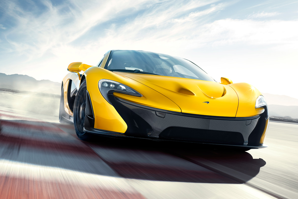 McLaren P1 front