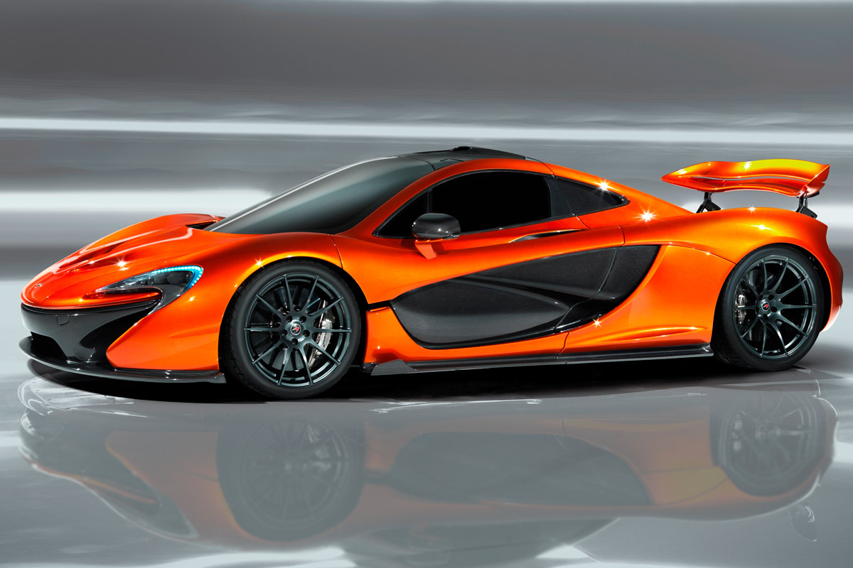 McLaren P1 side