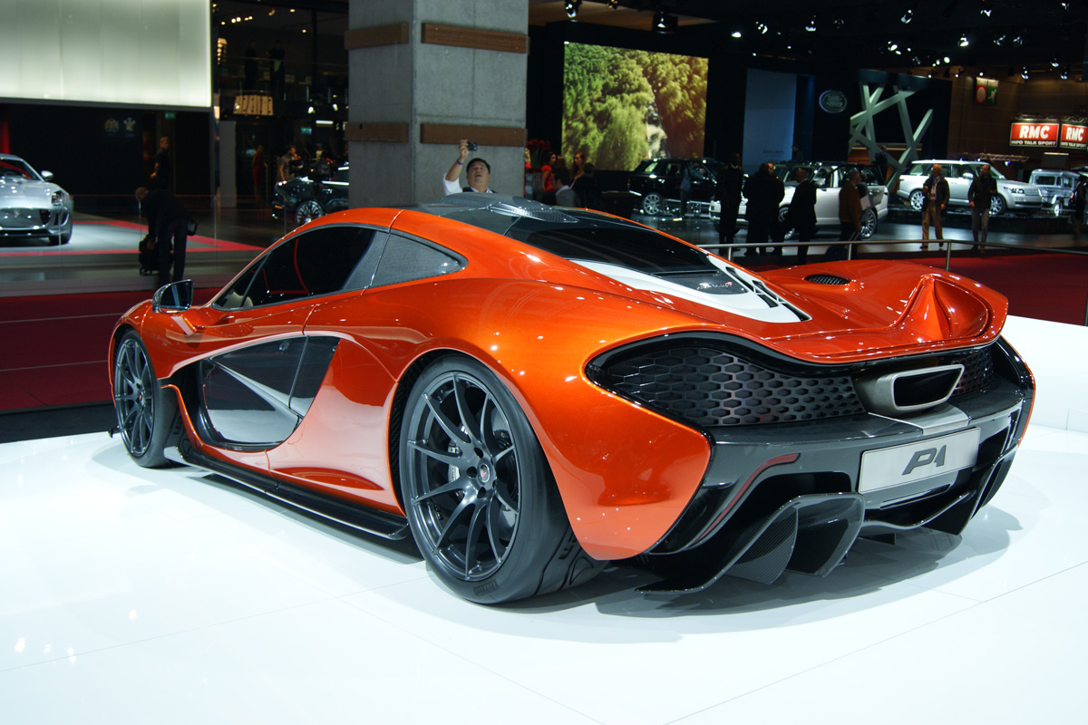 McLaren P1 rear