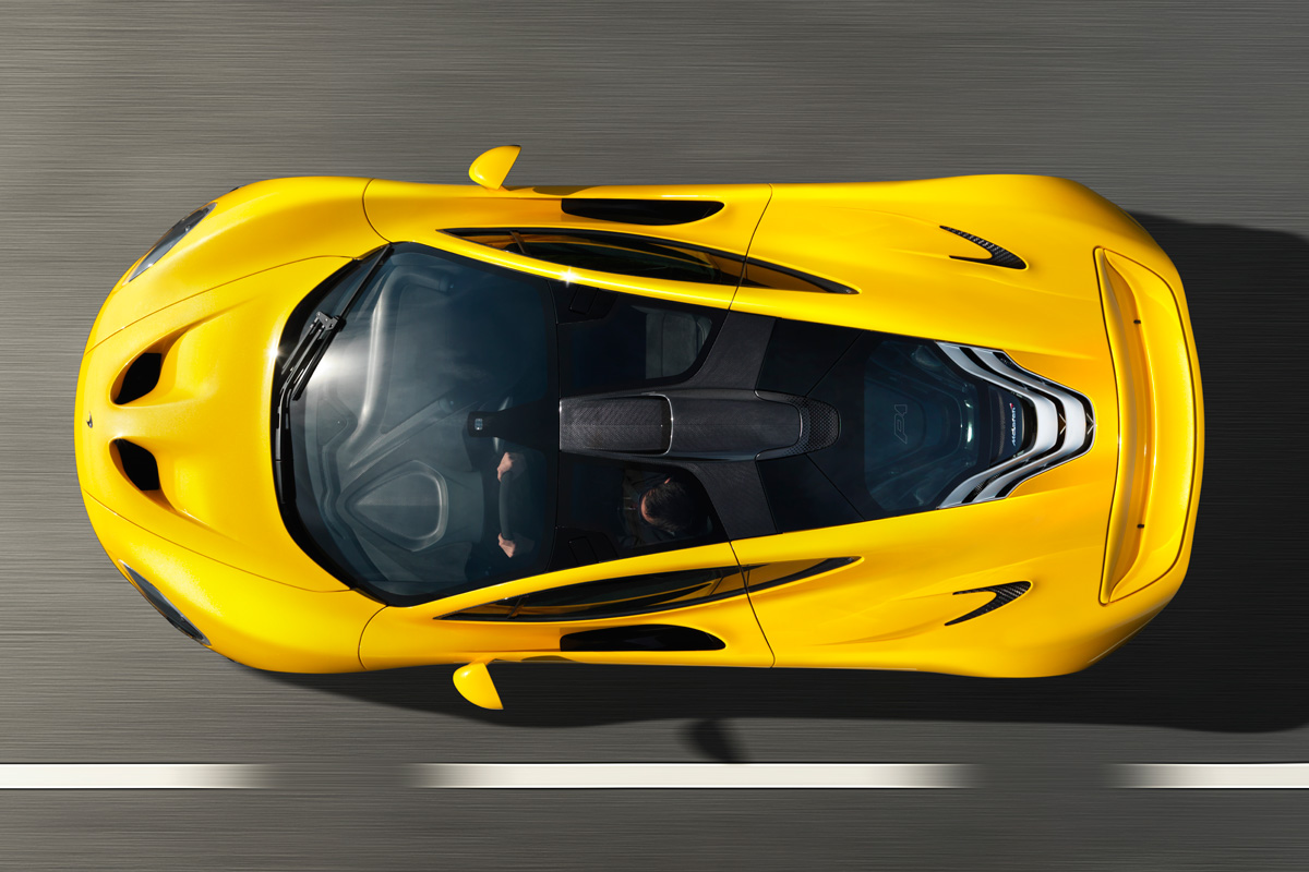 McLaren P1 roof