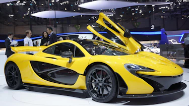 McLaren P1 side