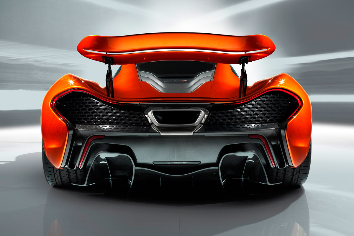 McLaren P1 rear