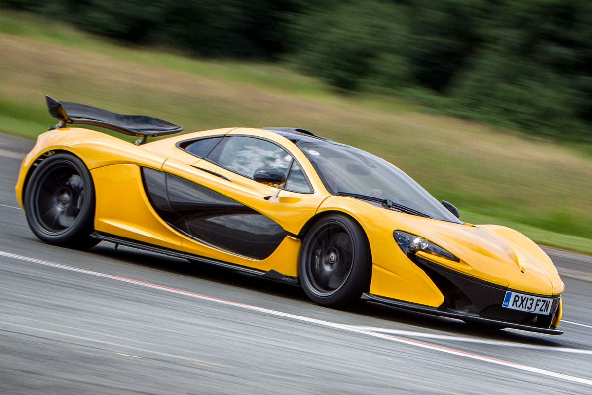 McLaren P1 action