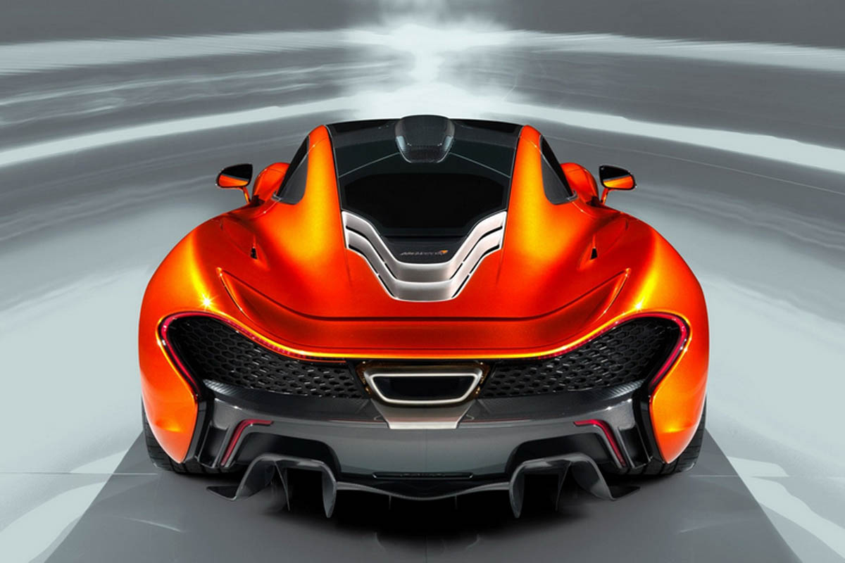 McLaren P1 back