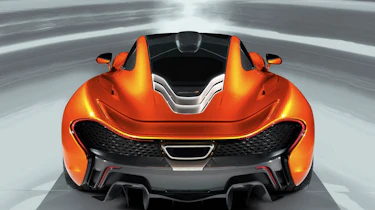 McLaren P1 back