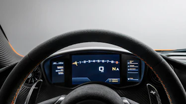 McLaren P1 dials