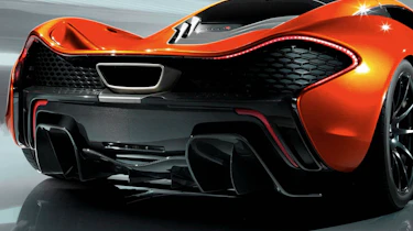 McLaren P1 diffuser