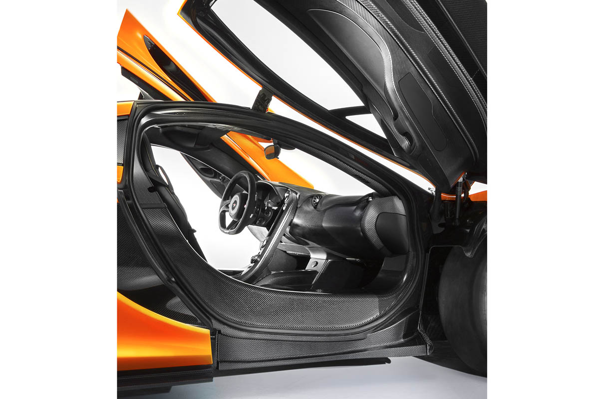 McLaren P1 doors