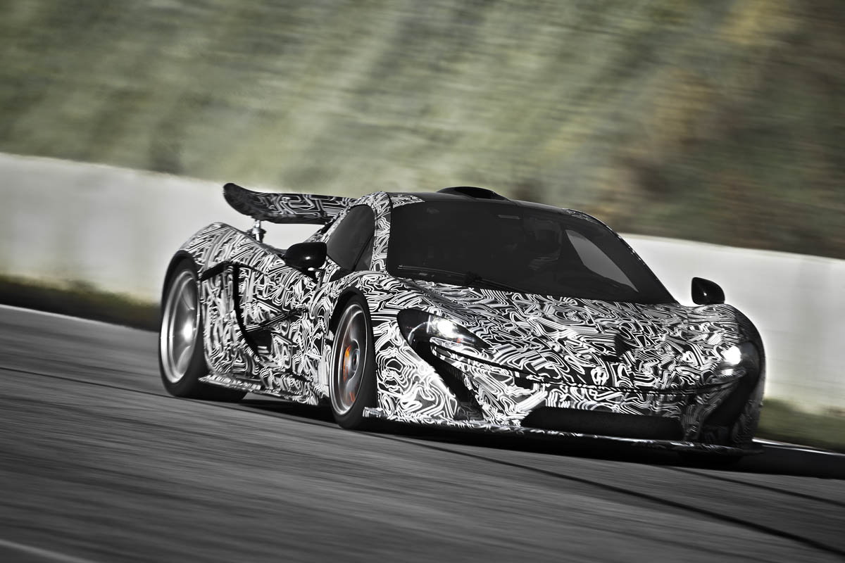 McLaren P1 front