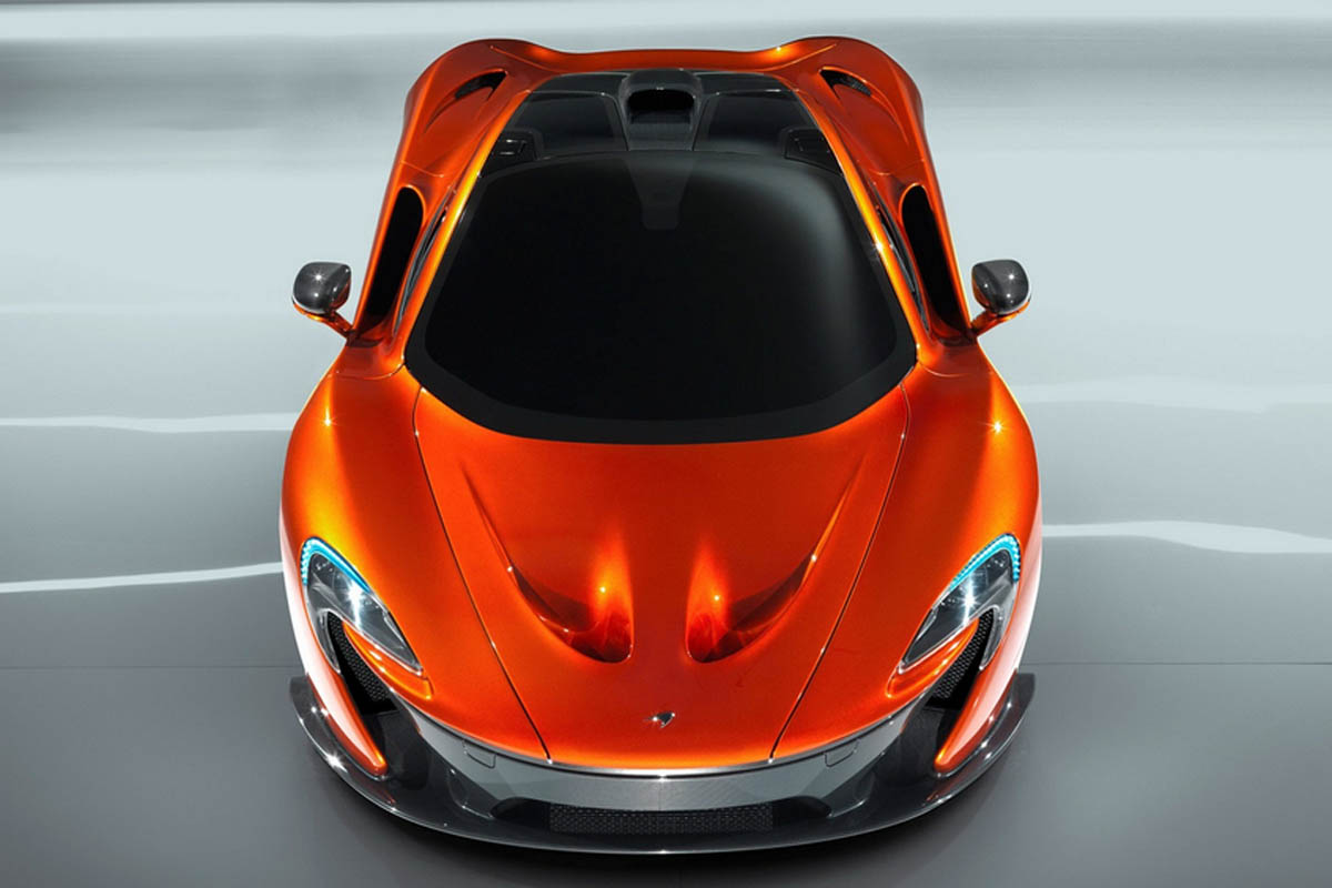 McLaren P1 head-on