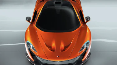 McLaren P1 head-on
