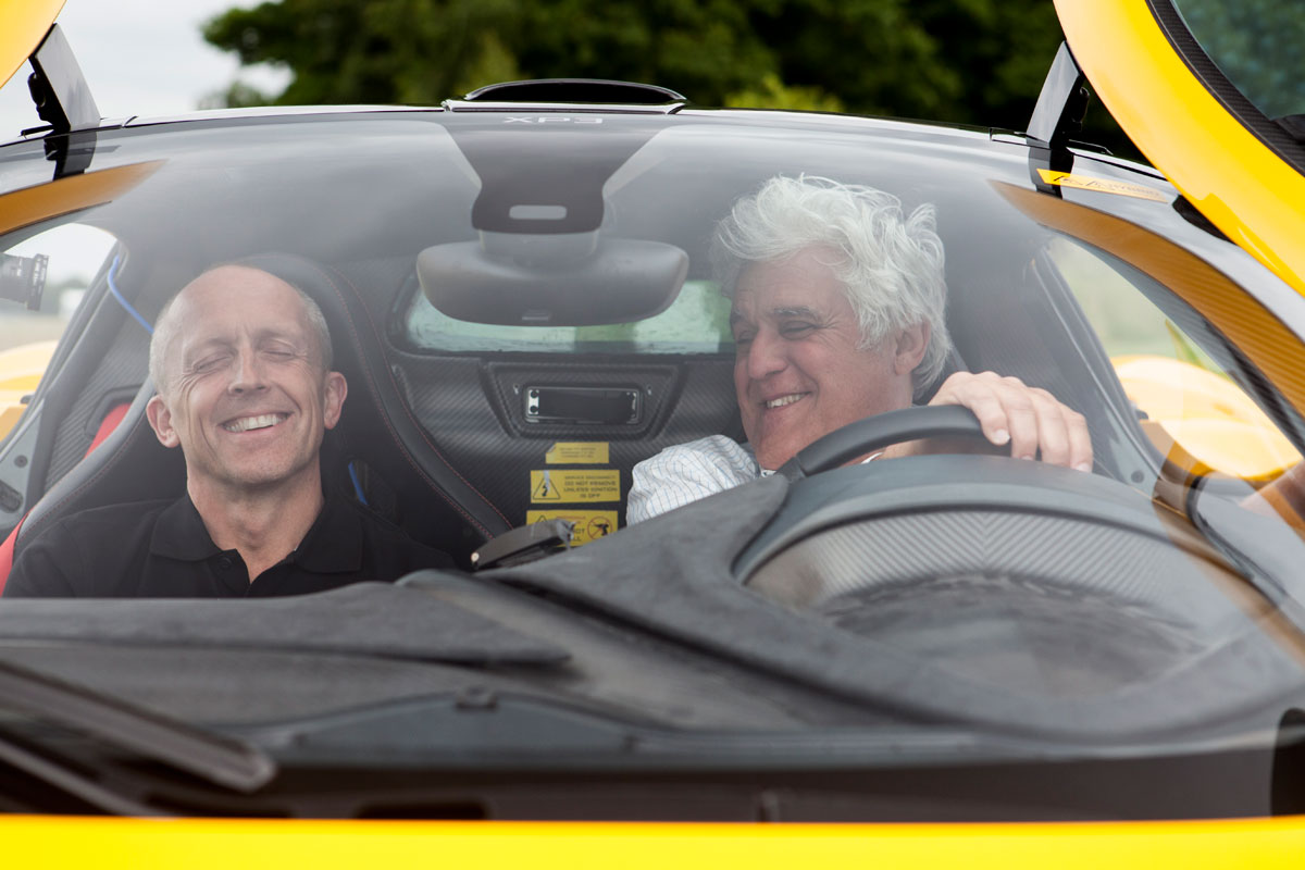 McLaren P1: Jay Leno and McLaren chief test driver