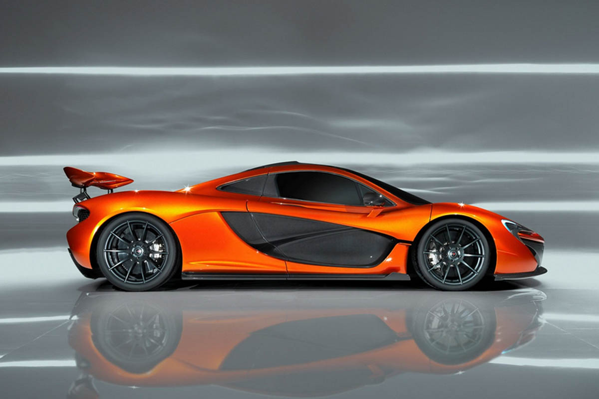 McLaren P1 profile wing