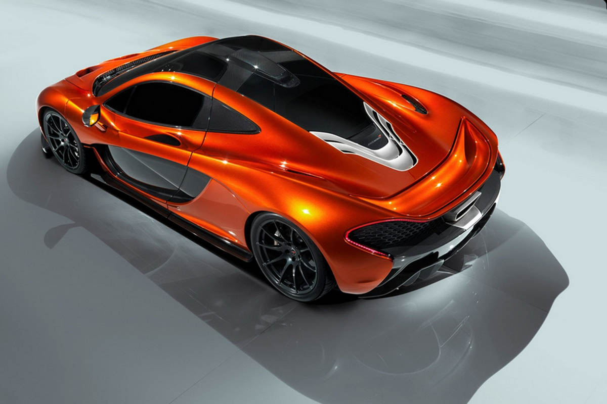 McLaren P1 new front three quarter