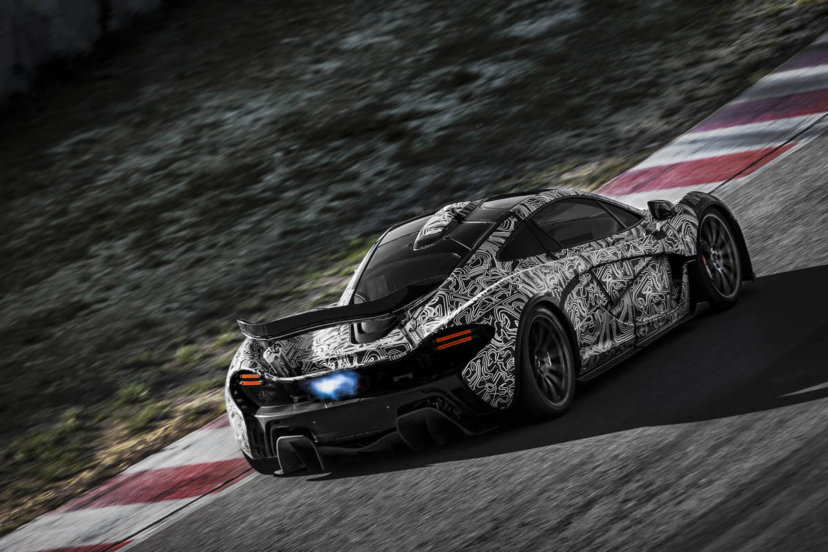 McLaren P1 rear