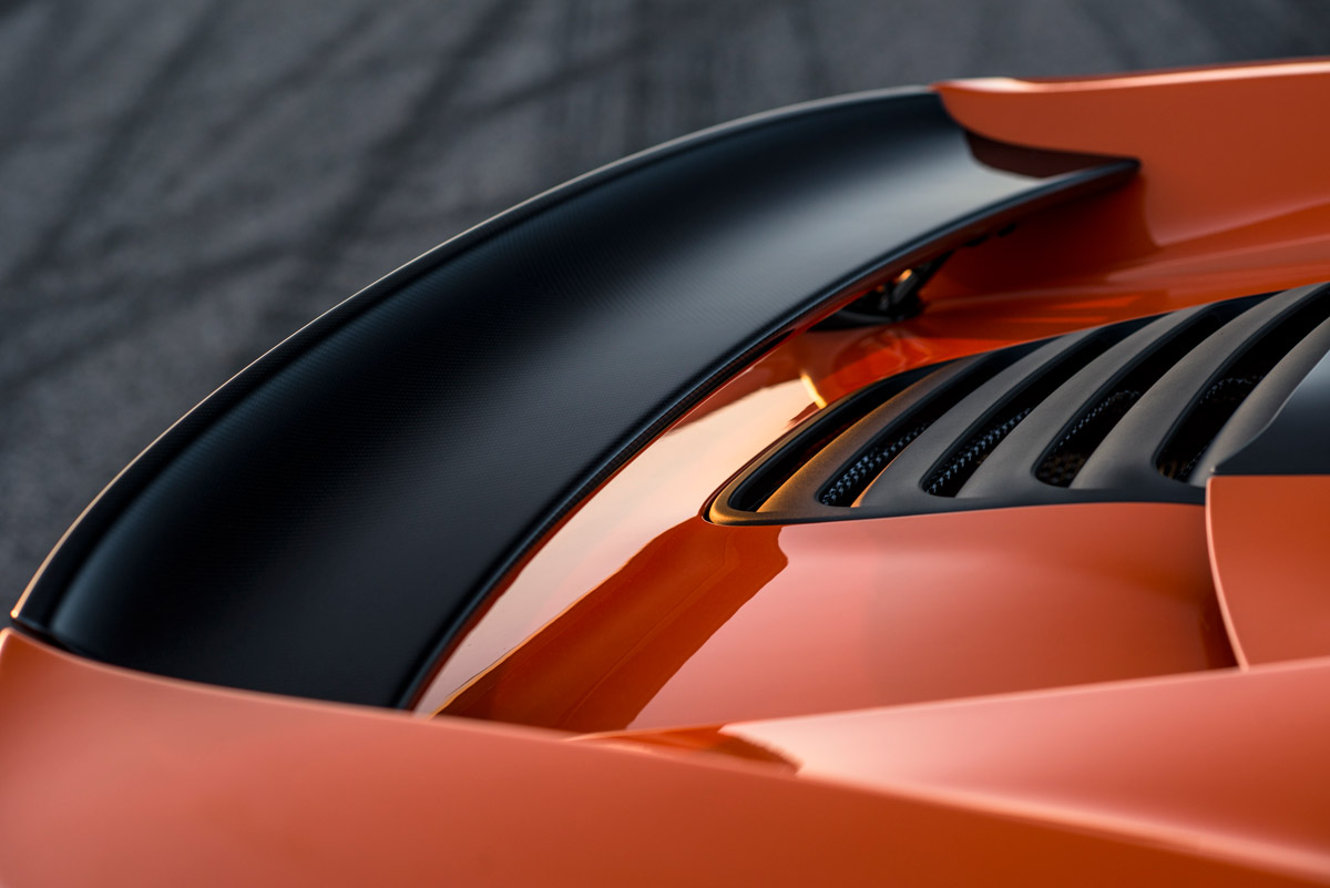 McLaren 650S Spider spoiler
