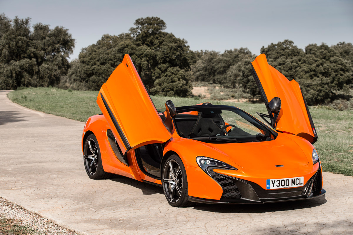 McLaren 650S Spider static