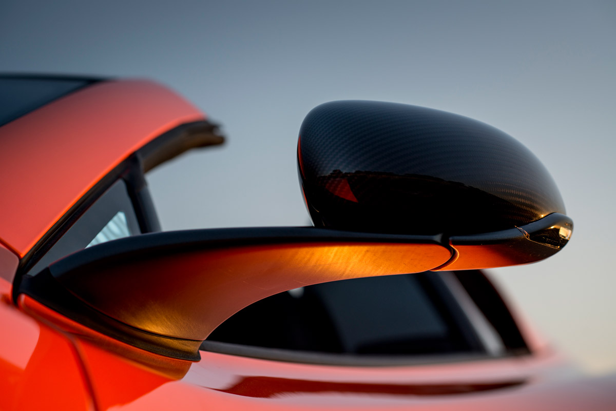 McLaren 650S Spider wingmirror