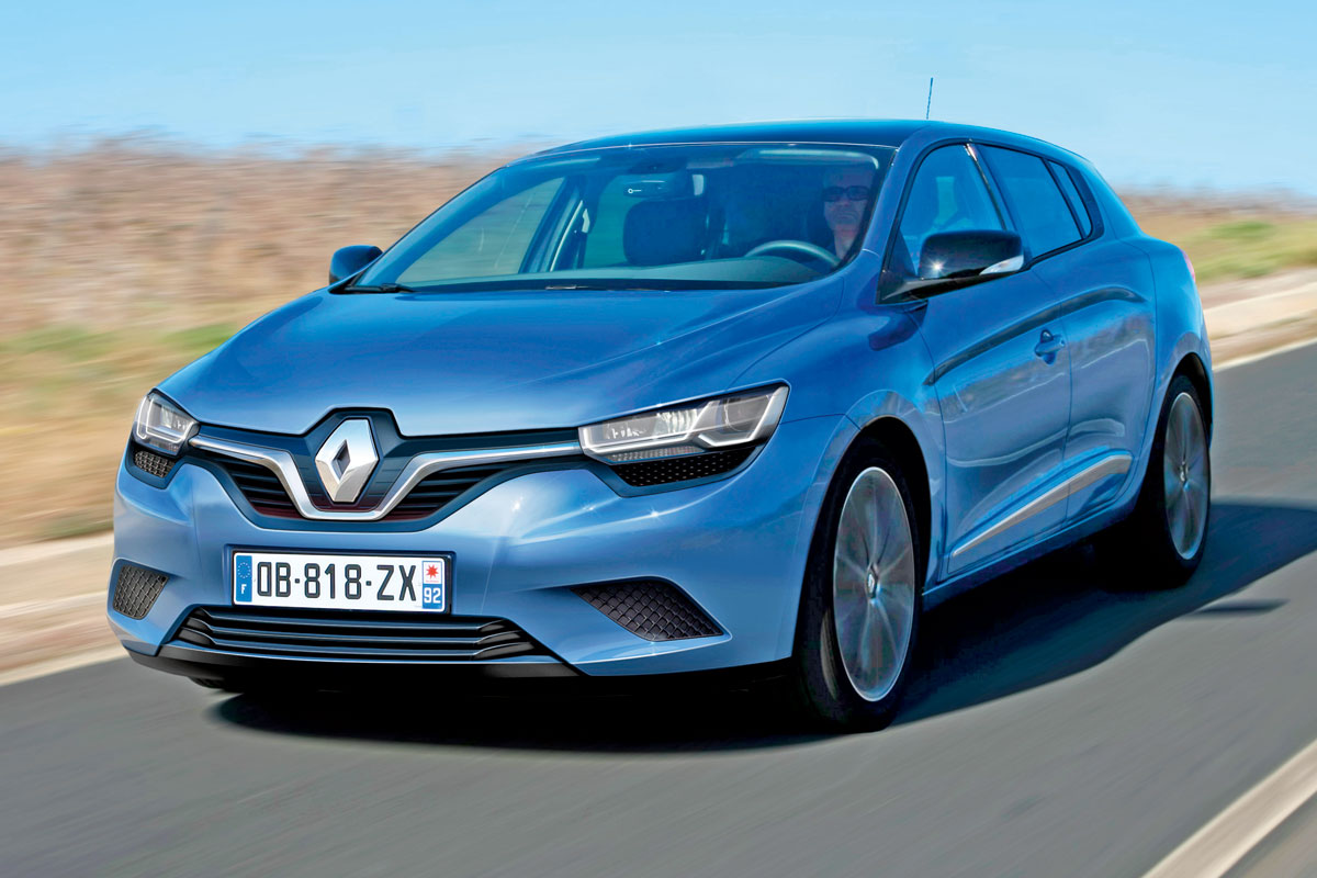 Renault Megane front tracking