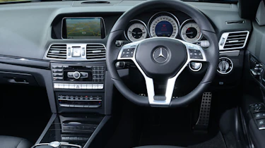 Mercedes E-Class Cabriolet dashboard