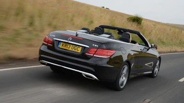 Mercedes E-Class Cabriolet rear action