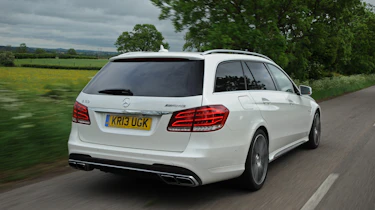 Mercedes E63 AMG estate rear view