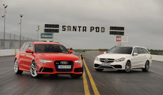 Audi RS6 Avant vs Mercedes E63 AMG