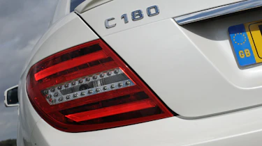 Mercedes C180 Coupe badge