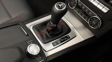 Mercedes C180 Coupe interior detail