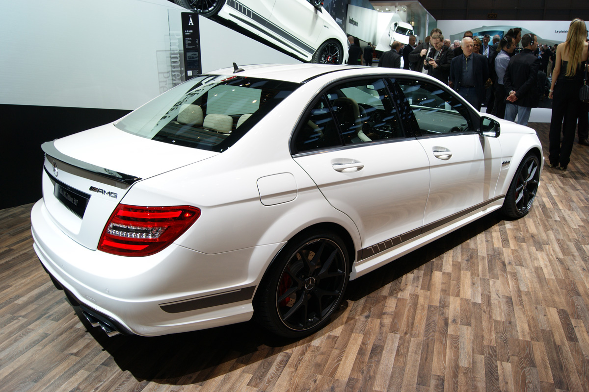 Mercedes C63 AMG Edition 507 rear
