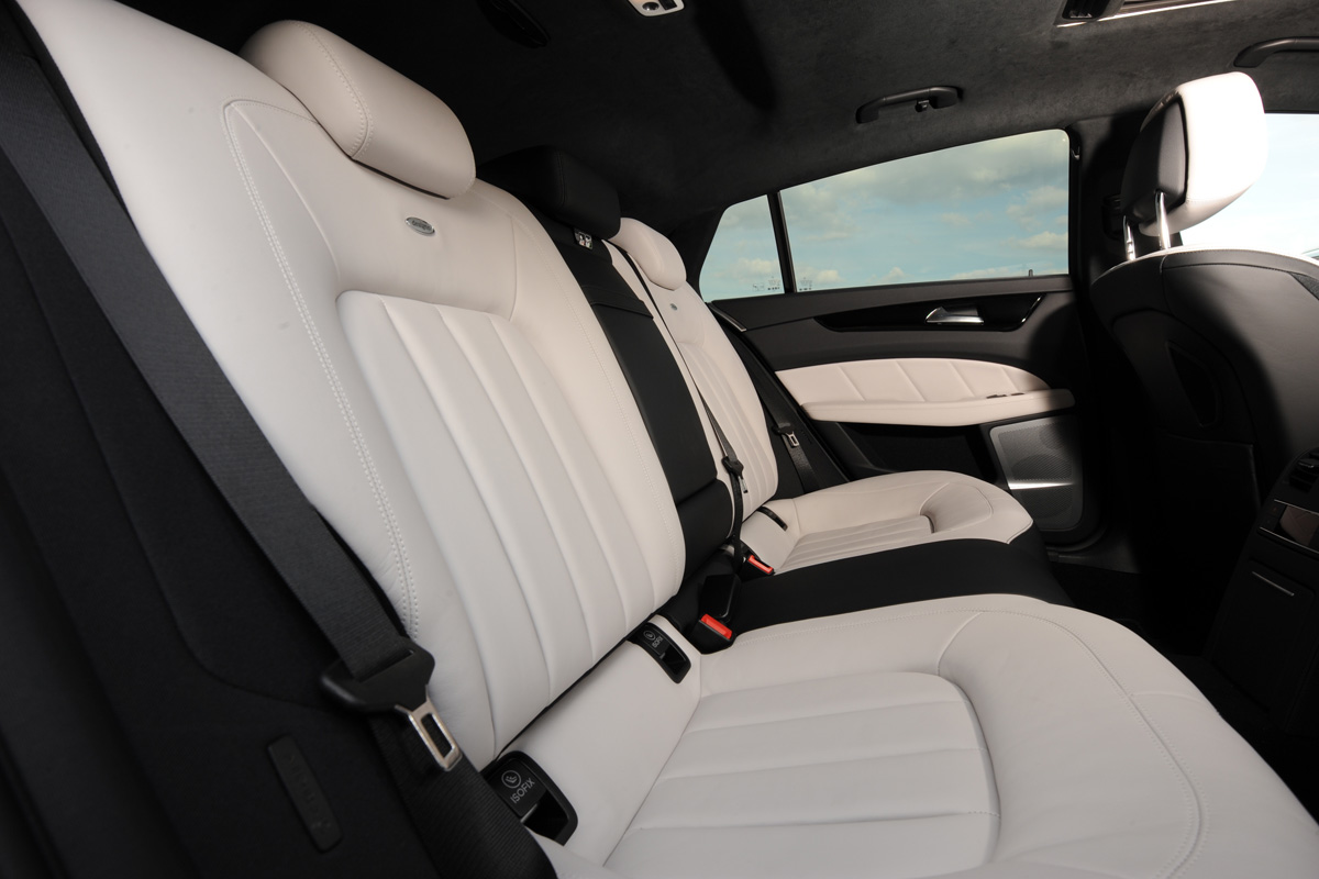 Mercedes CLS Shooting Brake rear seats