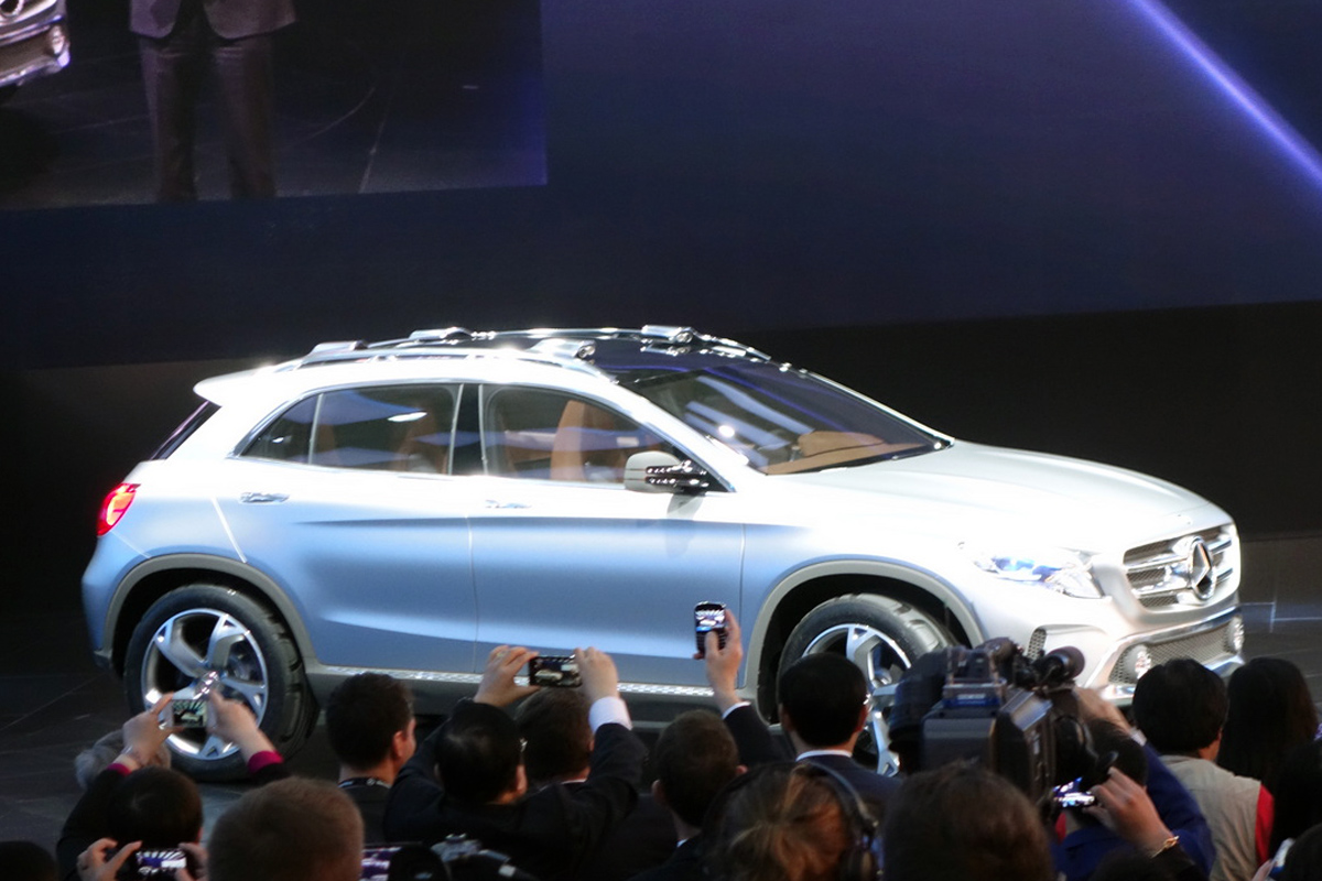 Mercedes Concept GLA in Shanghai