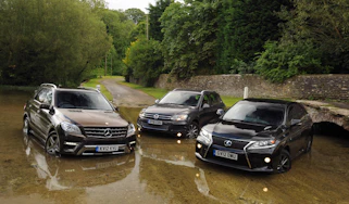 Lexus RX 450h vs rivals