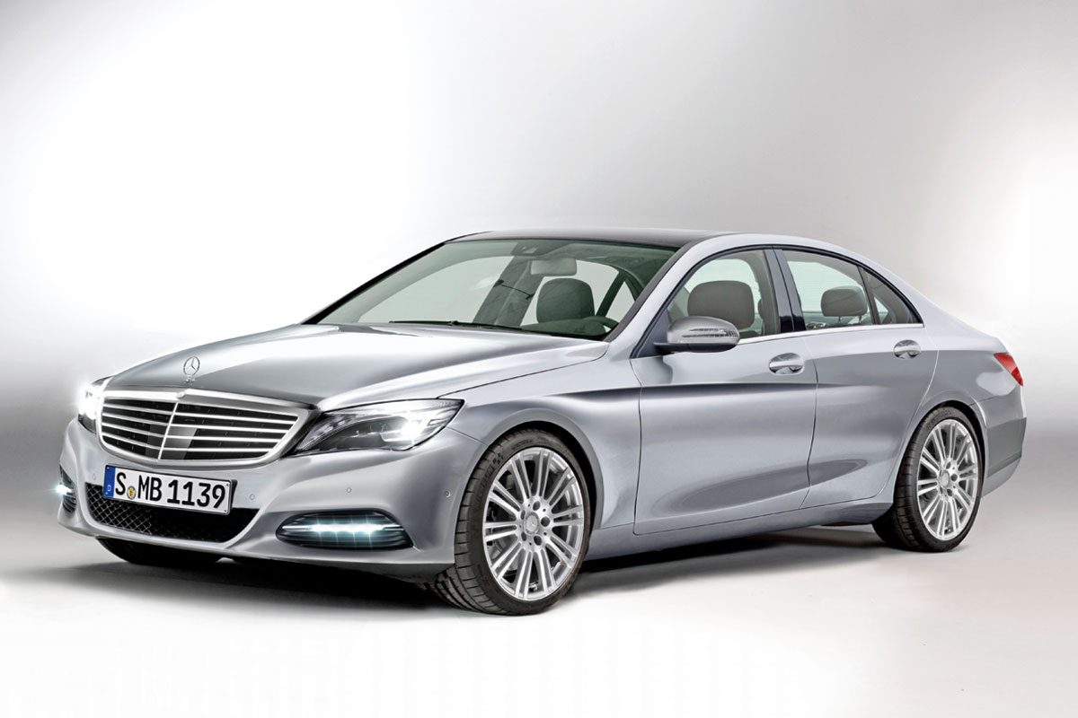 Mercedes S-Class front tracking