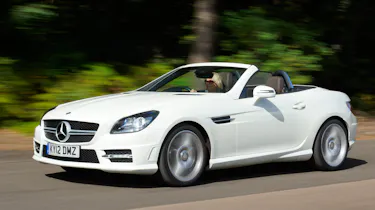Mercedes SLK 250 CDI front tracking