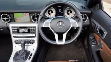 Mercedes SLK 250 CDI interior