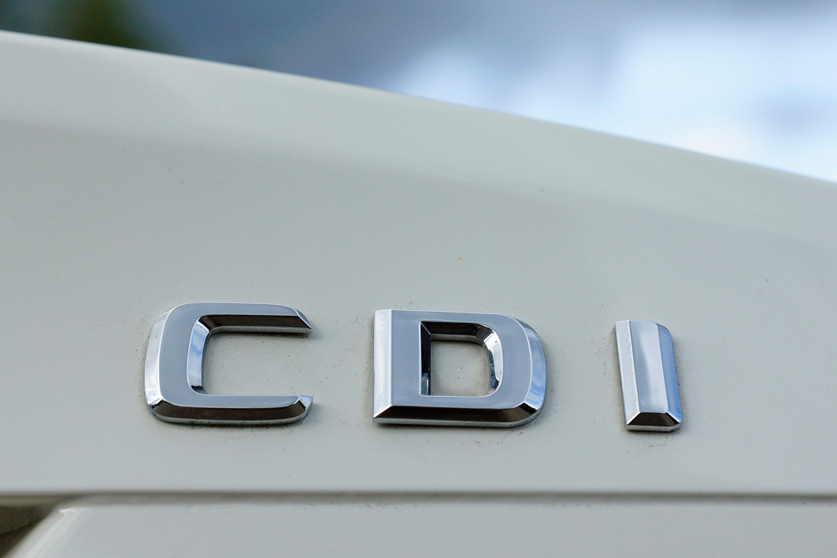 Mercedes SLK 250 CDI badge