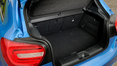 Mercedes A45 AMG boot