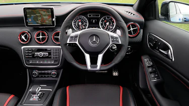 Mercedes A45 AMG interior