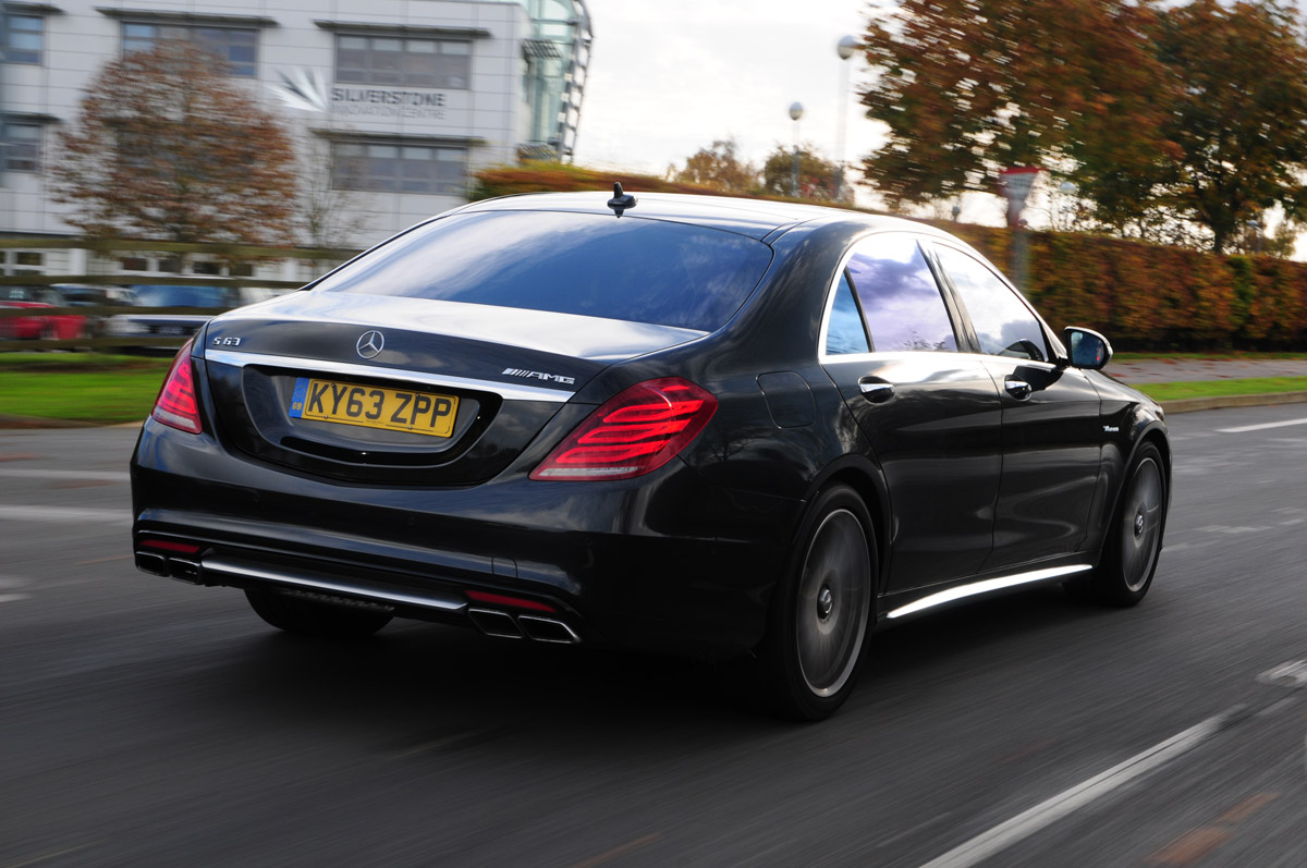 Mercedes S63 AMG rear