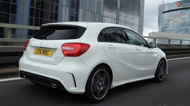 Mercedes A220 CDI AMG Sport rear action