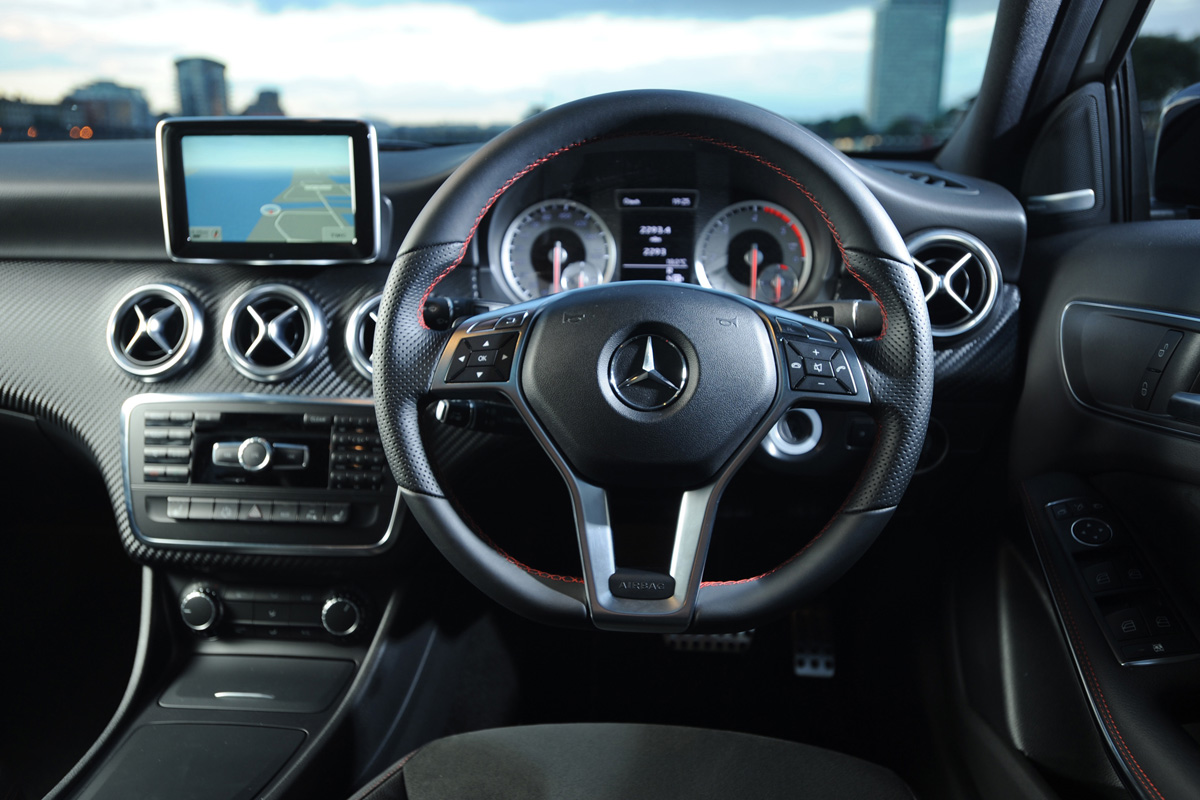 Mercedes A220 CDI AMG Sport interior
