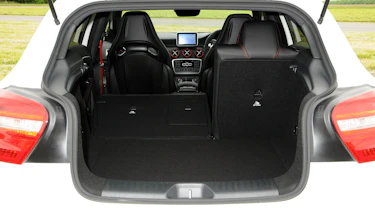 Mercedes A45 AMG boot