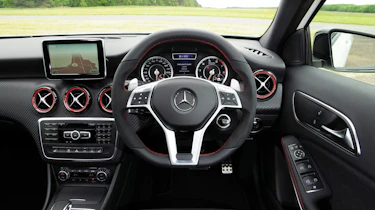 Mercedes A45 AMG cabin
